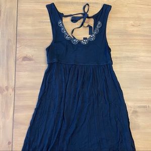 Loft Navy Dress Size Large